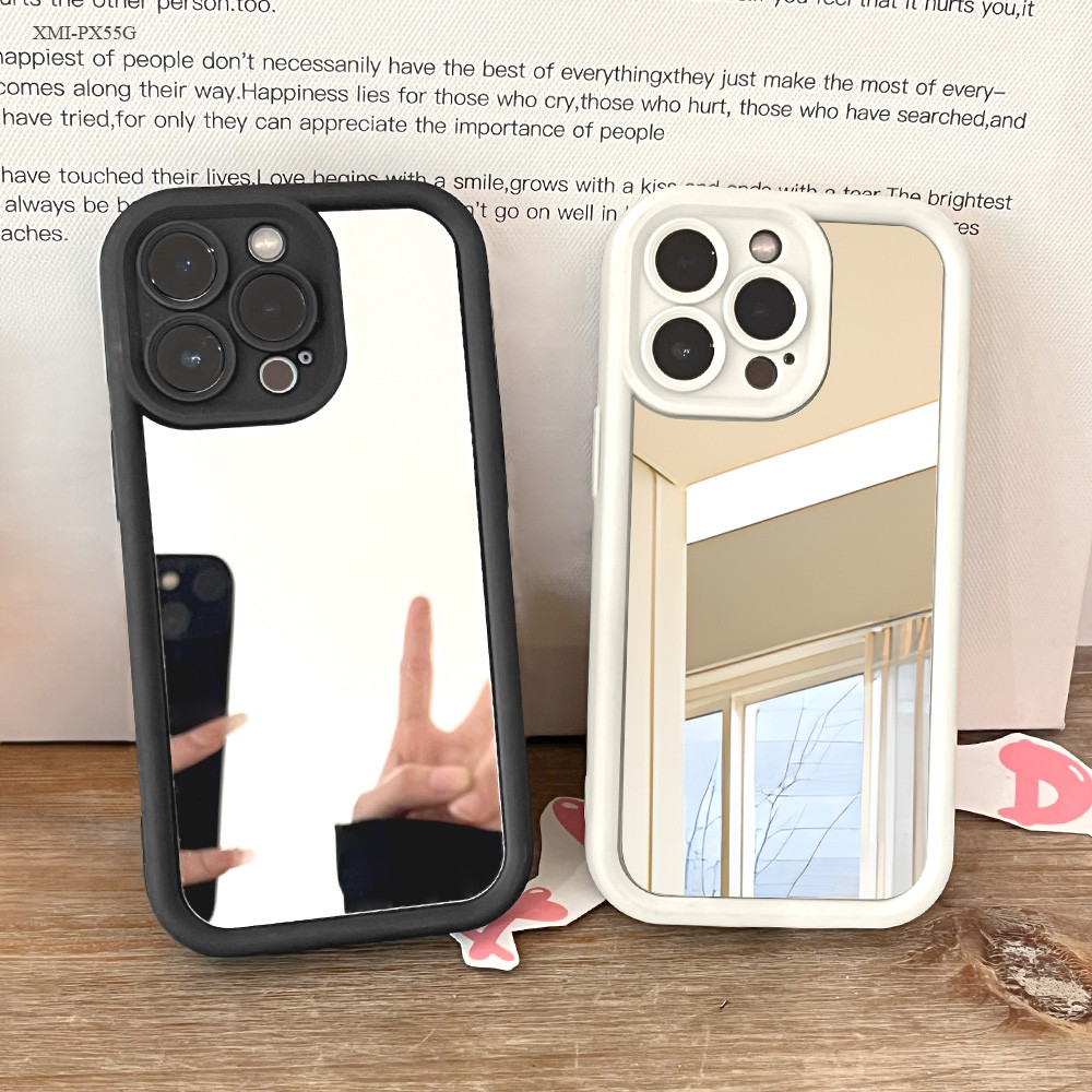 Xiaomi Poco 14T 14 X6 M6 M5S C75 C65 X5 X3 F5 F6 M3 13T NFC Pro 4G 5G Untuk Cermin Case HP Cassing 8