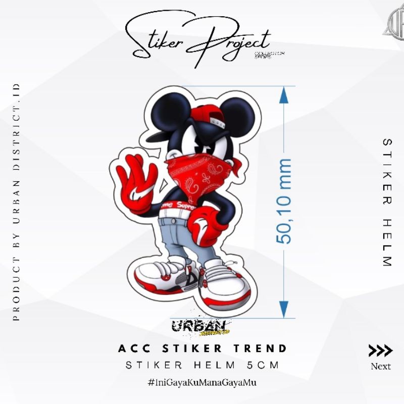 

*Promo* Stiker Helm Laptop Dekorasi Kekinian Size S 5 Cm By Urban District Id Sk 2 Vynyl Wrap Stiker Garskin Case Custom Order