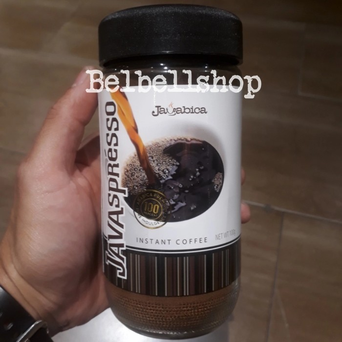 

Terbaru Javabica Java Espresso Instant Coffee / Kopi Bubuk 100 Gr