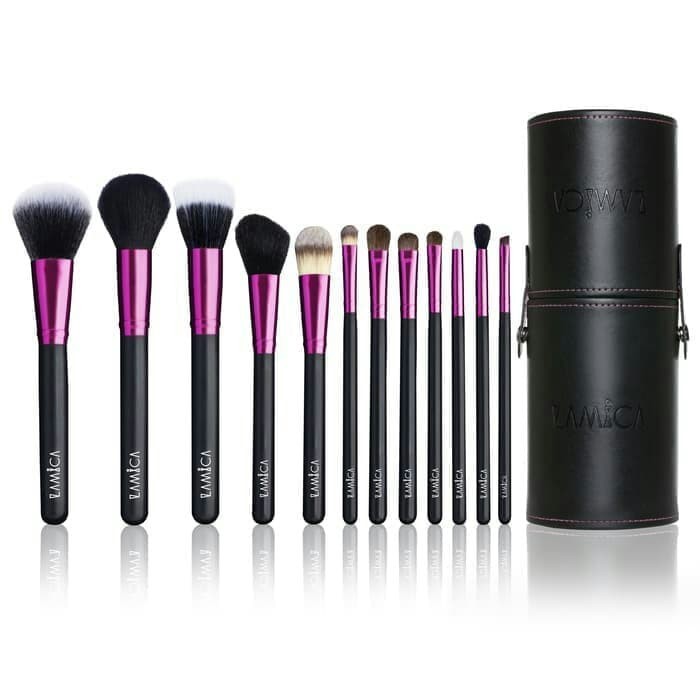 anyar!! Lamica Complete Essential Set Makeup Brush/ Kuas Makeup