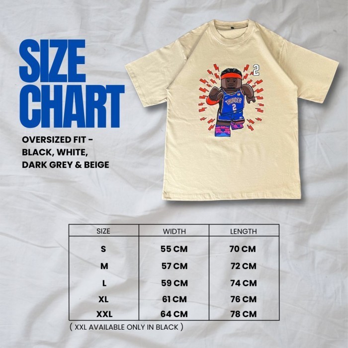 Kaos Oversize Hitam - Kobe Bryant