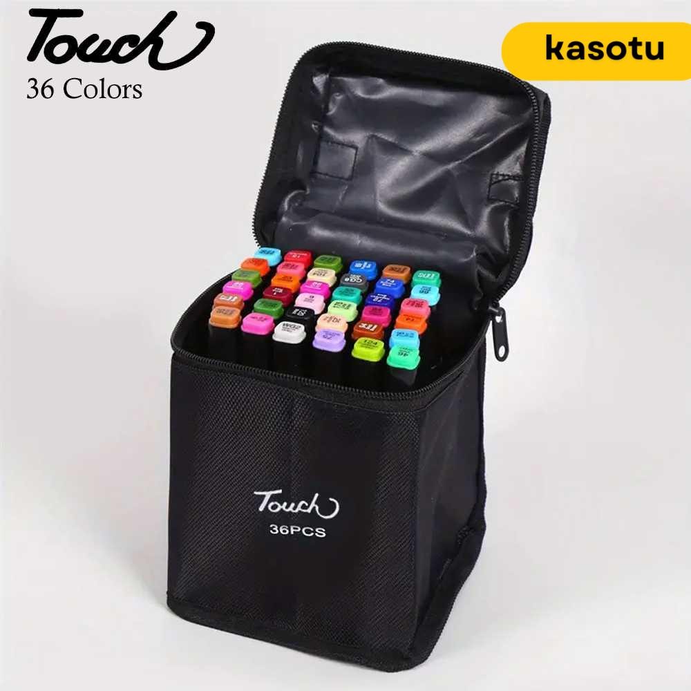 

Touch Spidol Dual Side Fine Art Brush Art Marker Set 36 Warna - CY-006