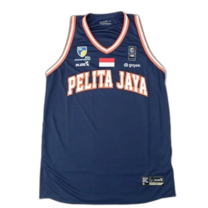 Andakara Prastawa #7 Pelita Jaya Bakrie Basketball Jakarta Navy ue u Tua Jersey Basket Orinal Authen