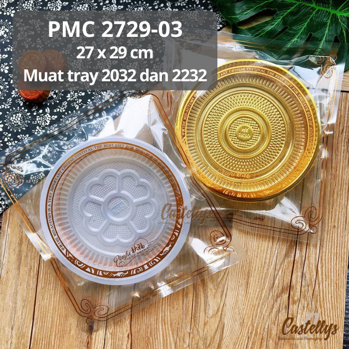 

HARGA DISC - Plastik Mooncake PMC 2729-03 Kue Bulan Pia Snowskin Jumbo Besar