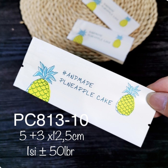 

Plastik Nastar PC813-10 Handmade Pinapple Cake Motif Nanas