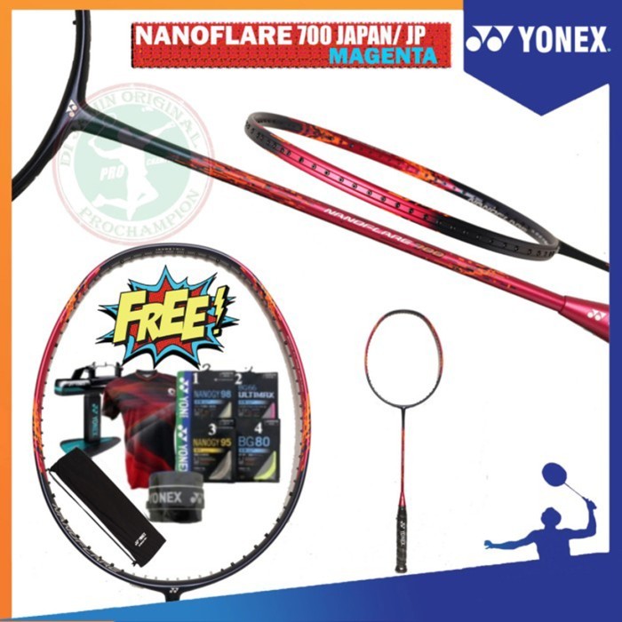 NEW YONEX NANOFLARE 700 JAPAN / JEPANG / JP / RAKET BADMINTON ORIGINAL