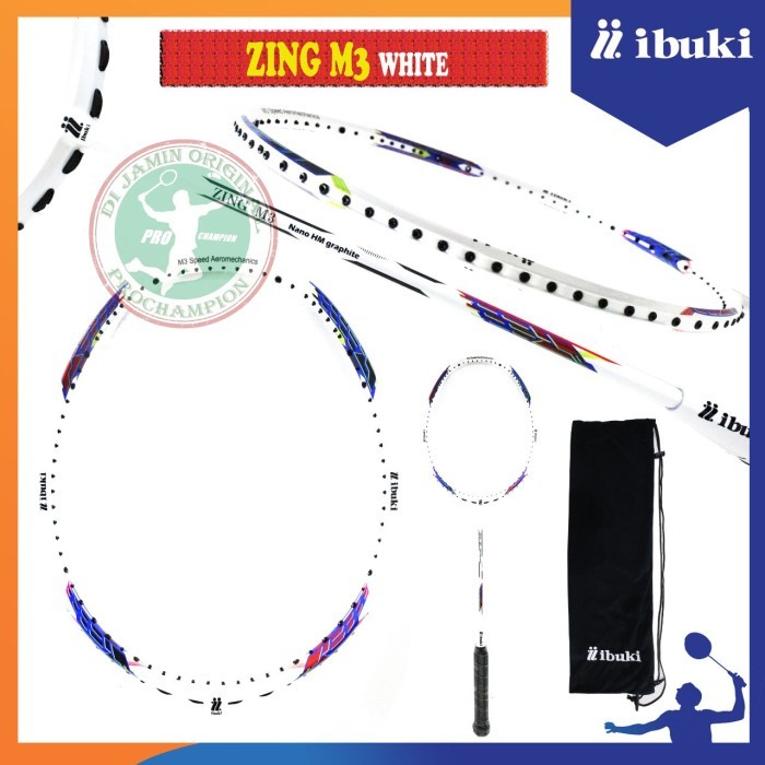 IBUKI ZING M3 RAKET BADMINTON ORIGINAL