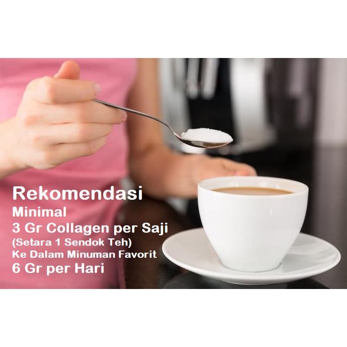 Pure Hydrolyzed Bovine Collagen Peptides/ Bubuk Kolagen Bovine Murni