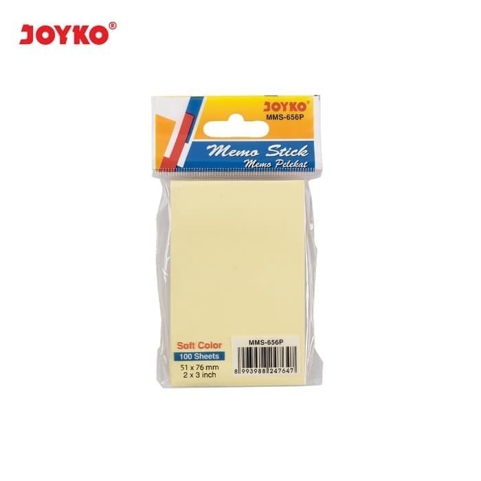 

TERMURAH - Memo Stick / Sticky Notes / Kertas Memo Tempel Joyko MMS-656P