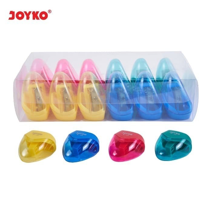 

NEW Sharpener / Rautan / Serutan Joyko B-22 / Box / 12 Pcs