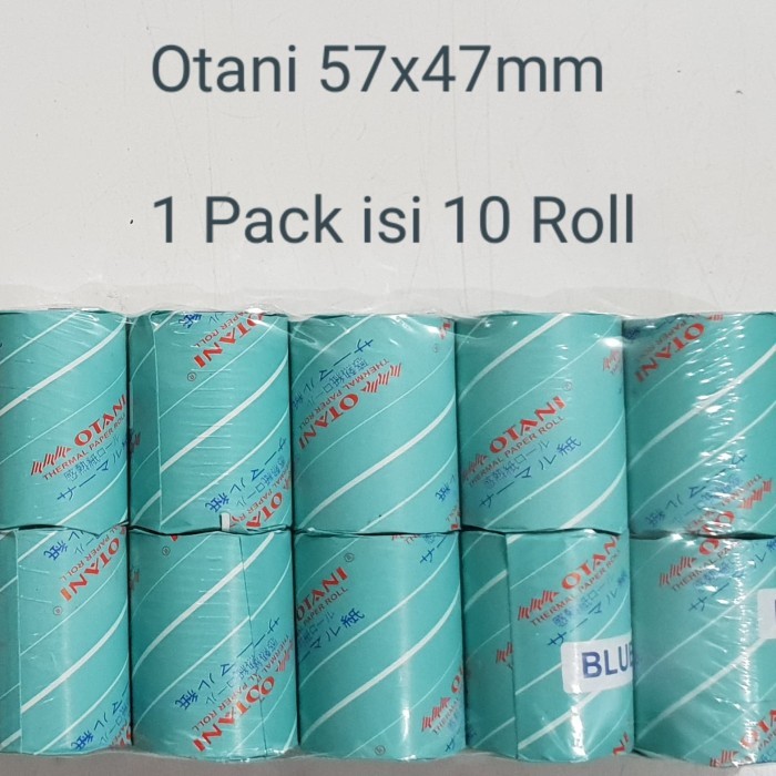 

TERMURAH - Kertas Thermal Register Paper Roll Otani 57 x 47 mm Core 13 / 57x47