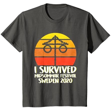 Kaos Saya Selamat dari Festival Midsommar Swedia 2020 Maypole Dancing |LIQcGpeW|