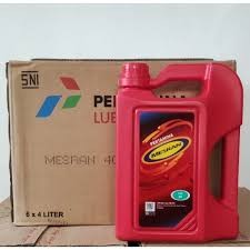 Oli Pertamina Mesran 40 | 1L & 4L (1 DUS)