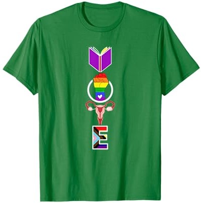 Suara - Buku - Tinju - Ovarium - LGTBQ - Kaos Lesbian Gay Pride |Fosf8xFR|