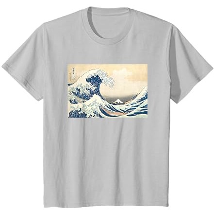 Katsushika Hokusai - Kaus Ombak Besar dari Kanagawa |tFCMSIdf|