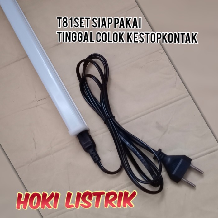 SIAP PAKAI 1 SET LAMPU TL T8 LED 20W 20 W 20 WATT 20WATT 120CM IZUNLI