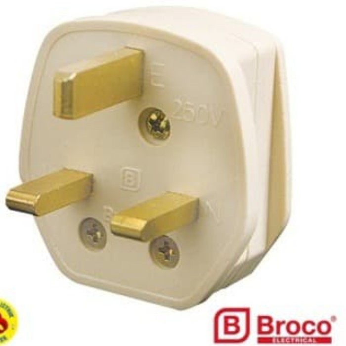 TERBARU - STEKER ARDE BROCO KAKI 3 / STEKER AC BROCO + FUSED