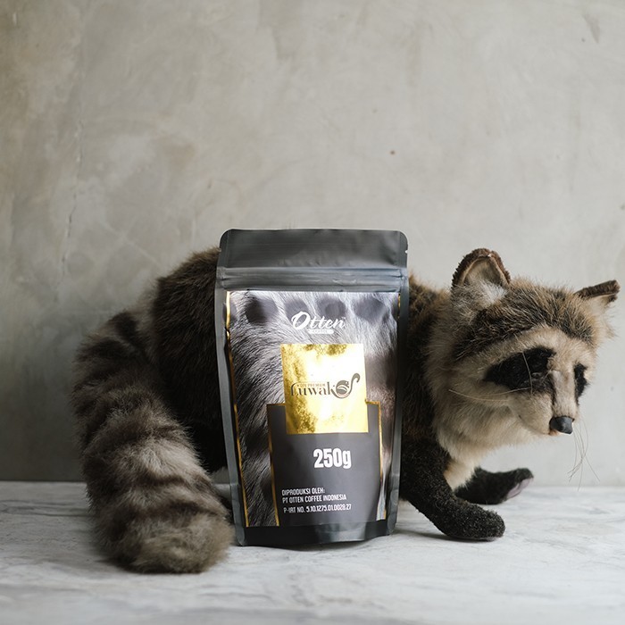 

Kopi Luwak Arabica 250G Pouch - Biji / Bubuk Kopi Premium Luwak Coffee