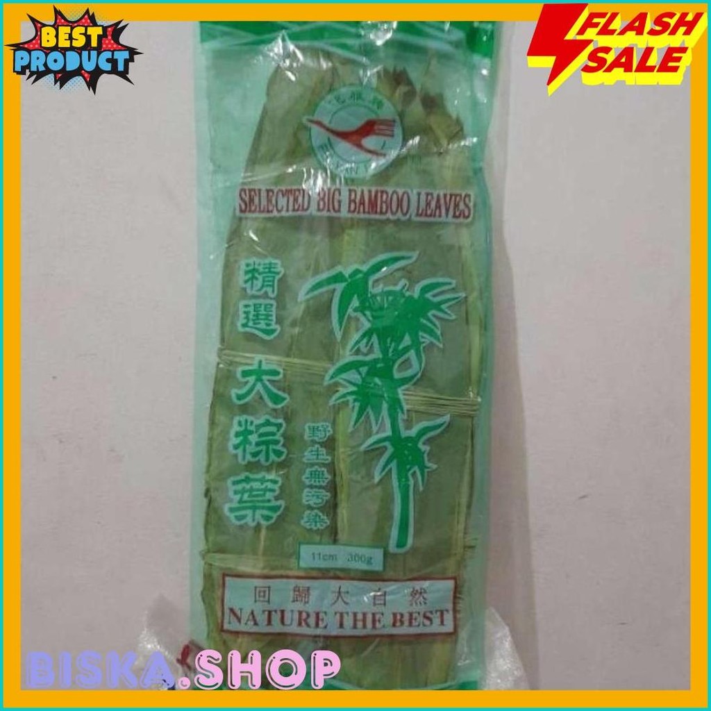 

Lebar 12Cm Isi 100Pcs Daun Bambu Bacang / Big Bamboo Fresh Premium (Order Sebelum Ketinggalan)