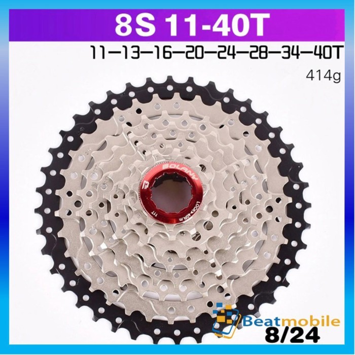 Bolany Sprocket Cassete 8 Speed 11-36T untuk MTB/Road Shimano Groupset