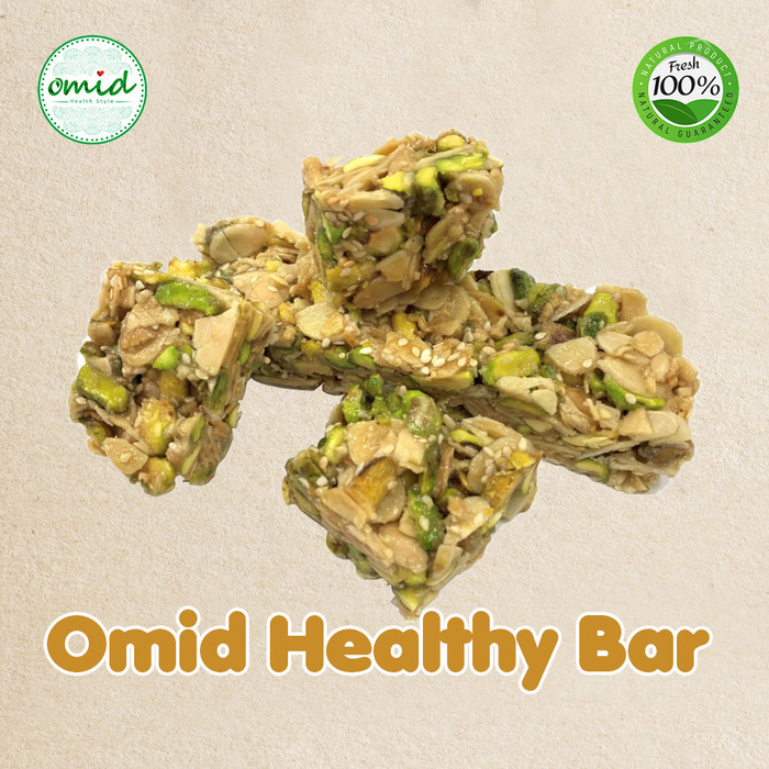 

150gr - Omid Healthy Bar Makanan Ringan Sehat Omid - 1 POUCH