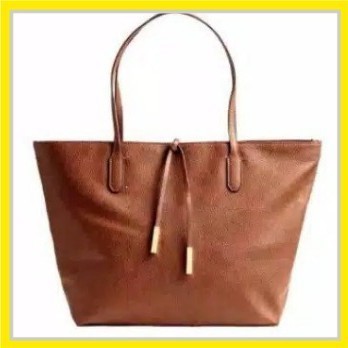 S12 TAS KULIT BRANDED WANITA H&M ASLI IMPORT TOTE BAG TOTEBAG WOMEN HP