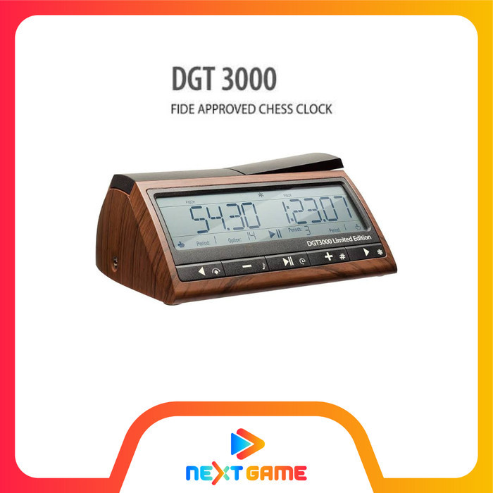 Promo Jam Catur DGT 3000 - Chess Clock DGT 3000 Limited Edition