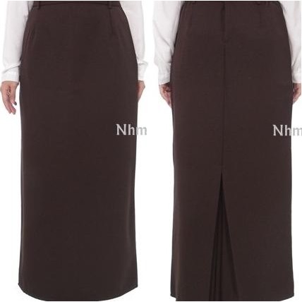 Rok Panjang Span Jumbo, Rok Kerja Hitam, Rok Kerja Panjang