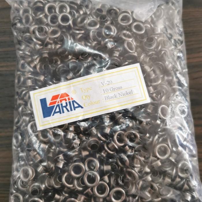 Paling DIcari mata ayam 20+ring/ mata eyelet 6mm/10gross