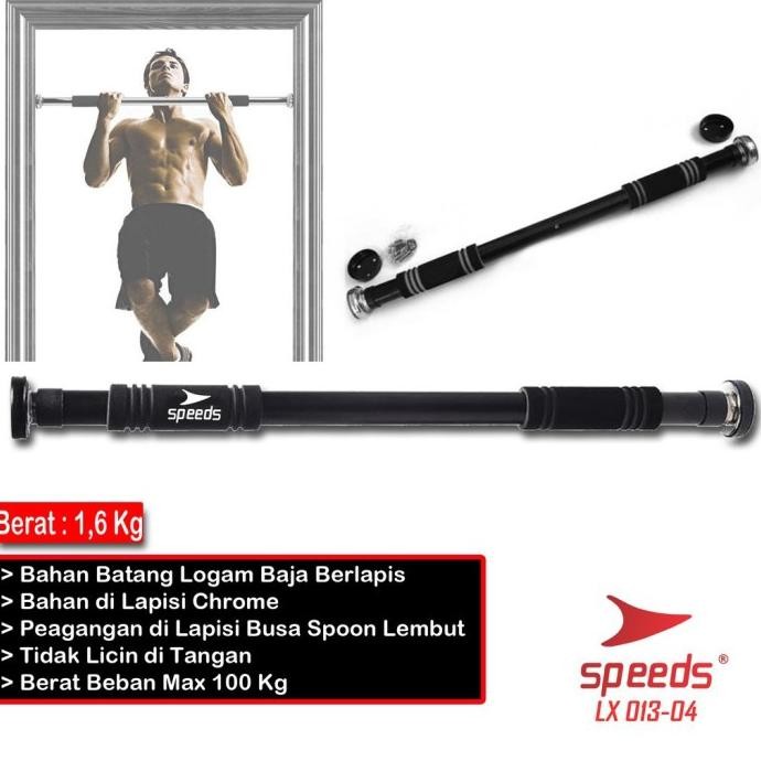 Pull Up Bar /Chin Up Bar Alat Fitness Speeds Original Original Dan Terpercaya