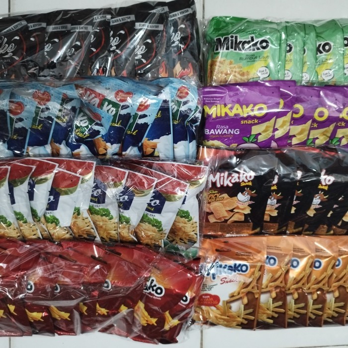 

EKSLUSIF mikako snack isi 10 pcs