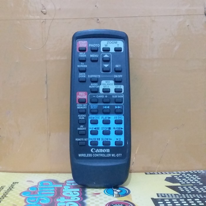 Remote Controller Wireless Canon Seri Wl-D77 Original (Bekas)