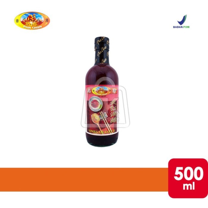 

Red Vinegar Pun Chun / Cuka Merah / Vinegar (Botol Kaca 500Ml)