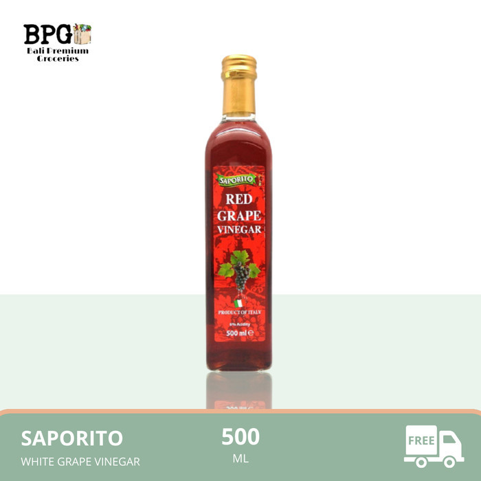 

Saporito Red Grape Vinegar 500 Ml