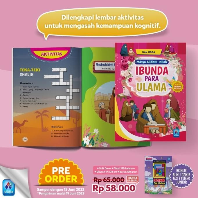 

Promo Masya Allah Inilah Ibunda Para Ulama Pustaka Arafah