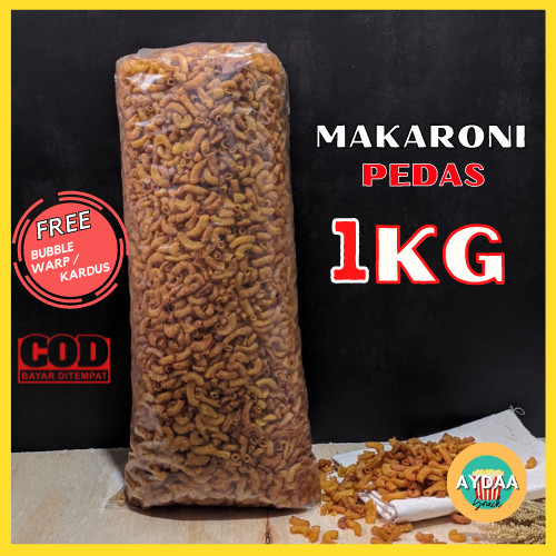 

BIG SALE MAKARONI BANTET PEDAS 1KG KILOAN SNACK CEMILAN MAKANAN RINGAN ENAK