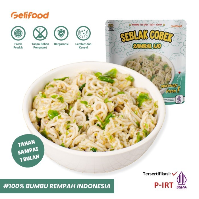 

TERLENGKAP Gelifood Seblak Instan Kerupuk Mawar Bumbu Kencur Rafael Pedas Gurih