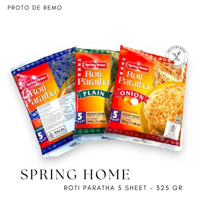 

LIMITED EDITION Roti Paratha Plain Spring Home