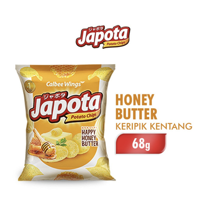 

PROMO Japota Keripik Kentang Happy Honey Butter 68 gr Potato Chips 68 Gram