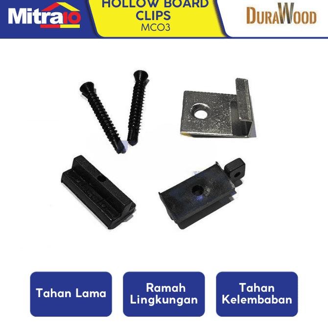 

Sale Durawood Hollow Board Clips Mc03 (25 Pcs/Kemasan)