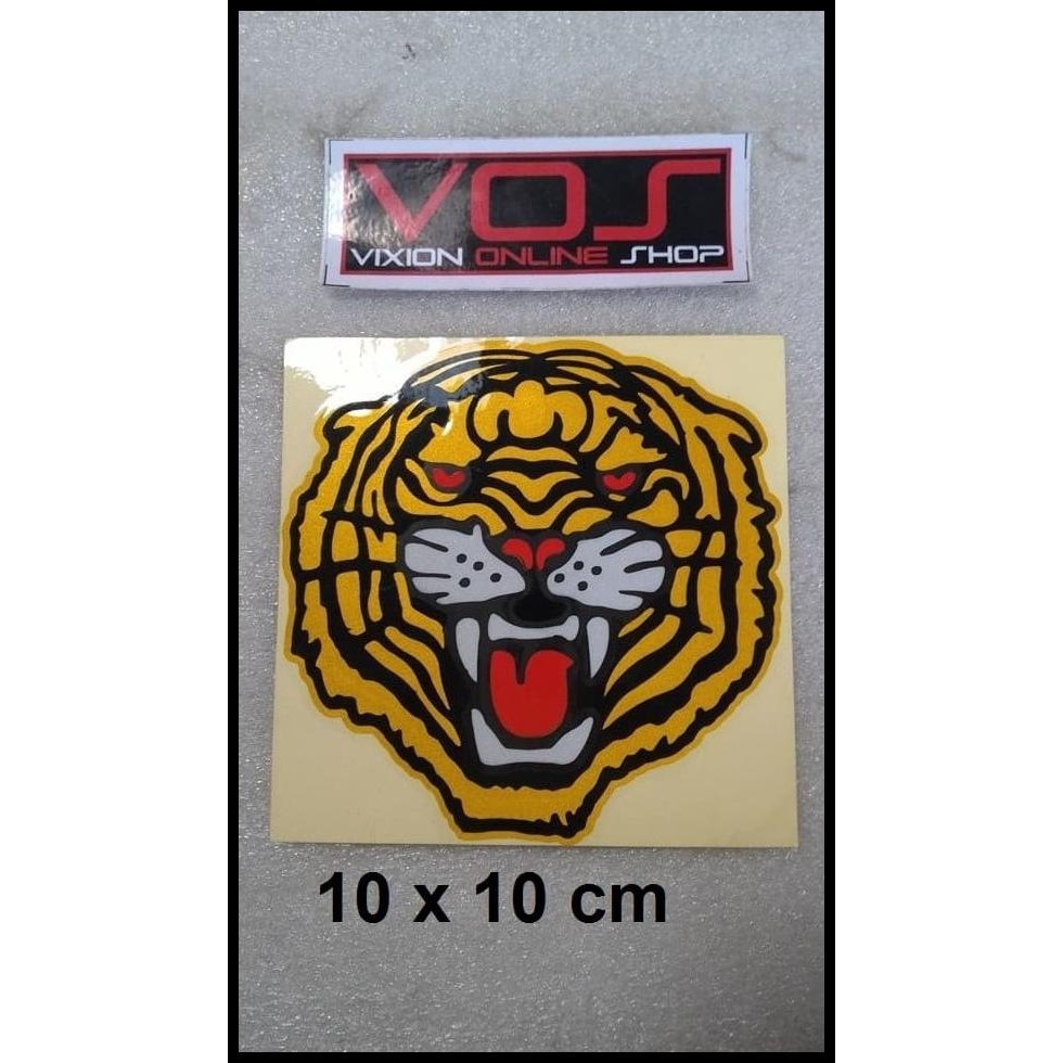 

TERBARU STIKER UNIK KEPALA HARIMAU KUNING