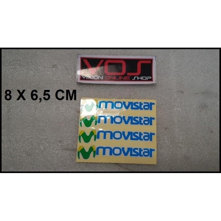 

TERMURAH STIKER UNIK MOVISTAR ISI 4 !
