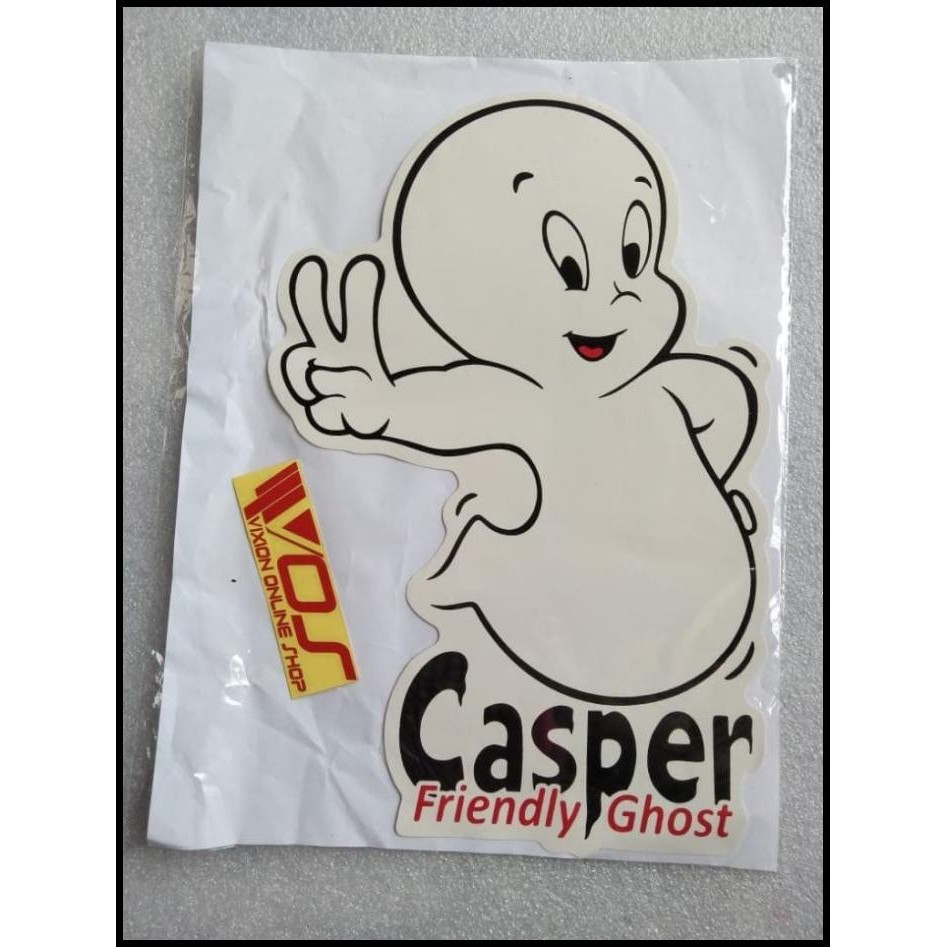 

TERMURAH STICKER 33X26CM CASPER BOTAK HANTU JAIL !!!!!