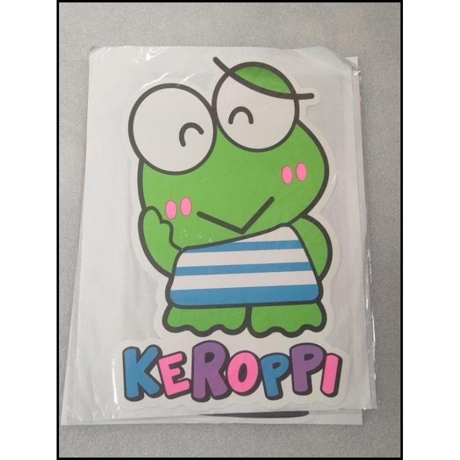 

TERMURAH STICKER 33X26CM KEROPPI IMUT !!!