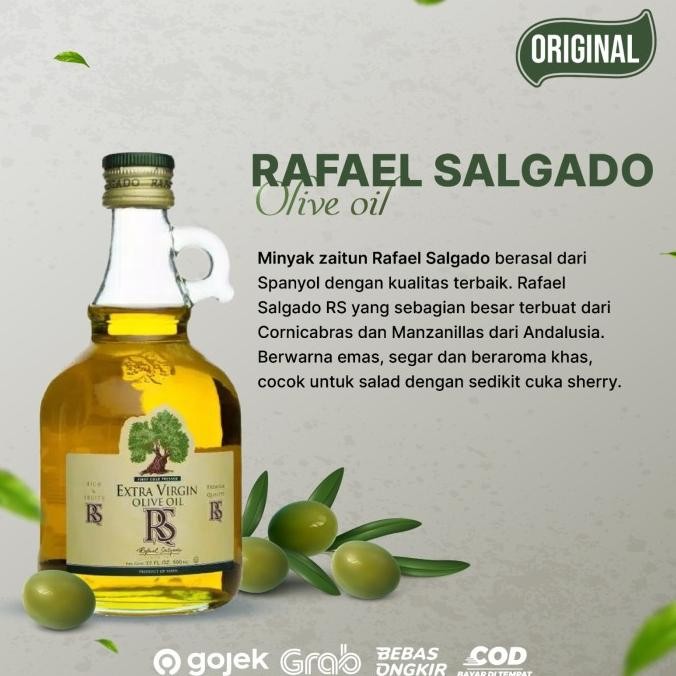 

Minyak Zaitun Rafael Salgado Olive Oil - 500 Ml