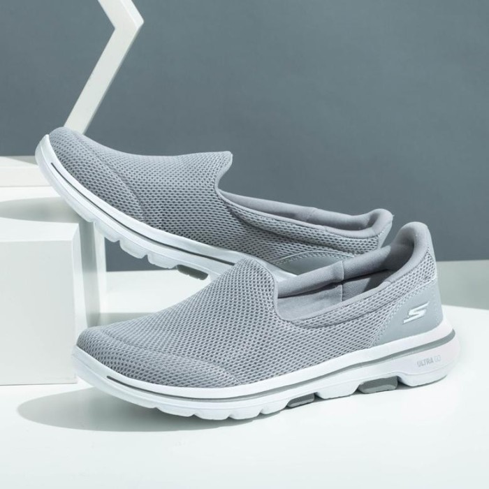 New Skechers Original Sepatu Slip On Wanita Tanpa Tali