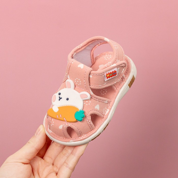 Sepatu Sandal Prewalker Anak Baby Bayi Laki Perempuan Bunyi Cit Cit