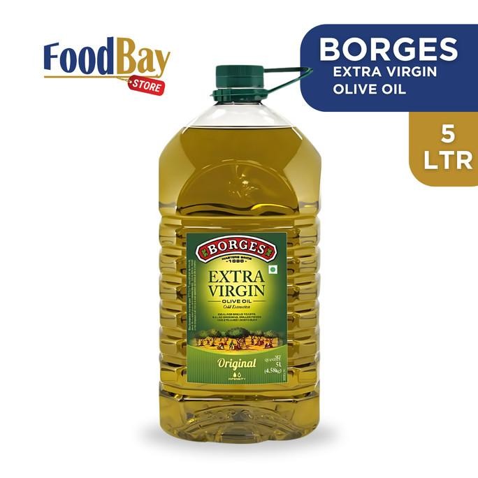 

Borges - Extra Virgin Olive Oil 5L / Minyak Zaitun Evoo