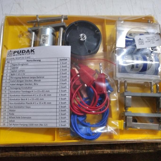 

KIT Listrik SEQIP / Alat Peraga Fisika