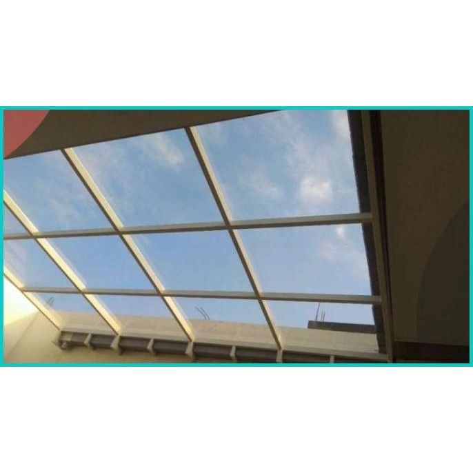 Atap SolarFlat 3mm / Solar Flat / SolarTuff Solid / Atap Polycarbonate